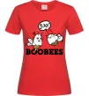 Женская футболка boobees Красный Женская футболка boobees Красный фото