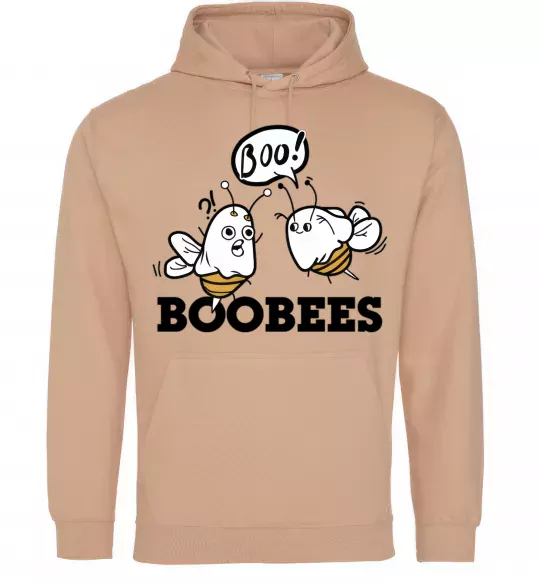 Мужская толстовка (худи) boobees Песочный фото
