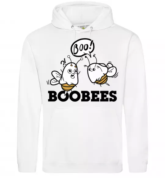 Жіноча толстовка (худі) boobees Білий фото