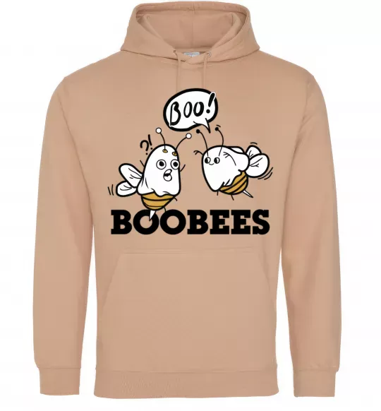 Жіноча толстовка (худі) boobees Пісочний фото