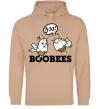 Жіноча толстовка (худі) boobees Пісочний фото