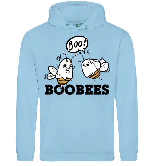 Жіноча толстовка (худі) boobees Блакитний фото