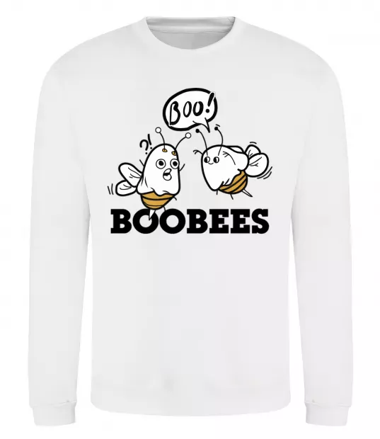 Світшот boobees Білий фото