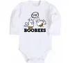 Дитячий бодік boobees Білий фото