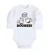 Детский боди boobees Белый фото