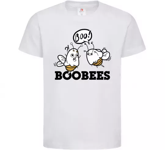 Детская футболка boobees Белый фото