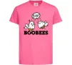 Детская футболка boobees Ярко-розовый фото