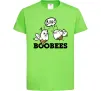 Детская футболка boobees Лаймовый фото