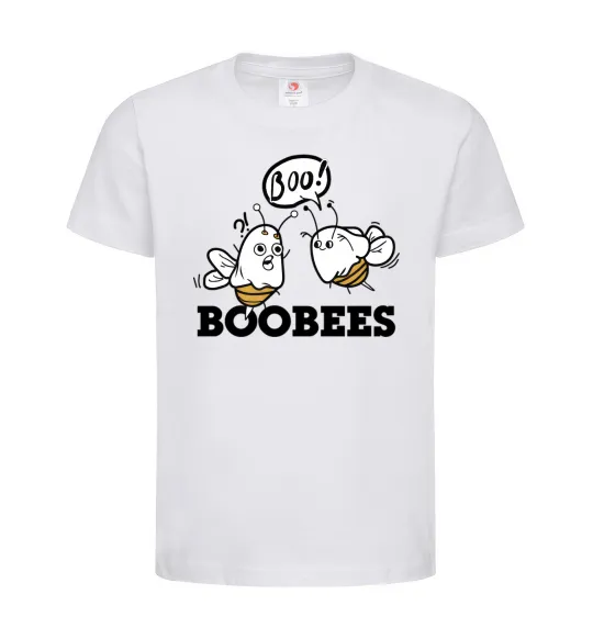 Детская футболка boobees Белый фото