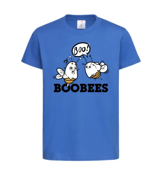 Детская футболка boobees Ярко-синий фото
