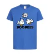 Детская футболка boobees Ярко-синий фото