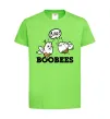 Детская футболка boobees Лаймовый фото
