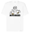 Футболка Оверсайз boobees Білий фото