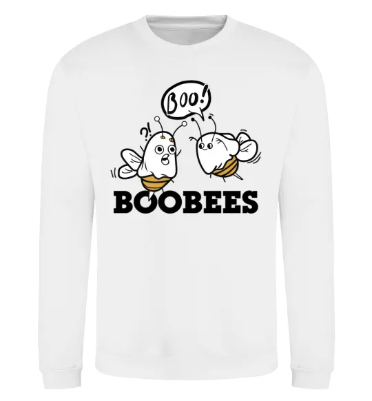 Світшот boobees Білий фото