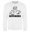 Світшот boobees Білий фото