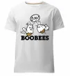 Чоловіча преміум футболка boobees Білий фото