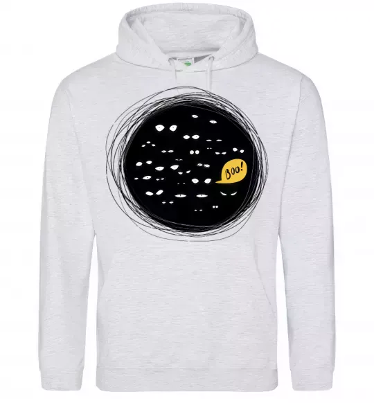 Жіноча толстовка (худі) booo Сірий меланж фото