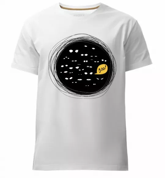 Мужская премиум футболка booo Белый фото