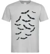 Чоловіча футболка bats Сірий фото