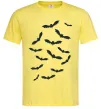 Чоловіча футболка bats Лимонний фото