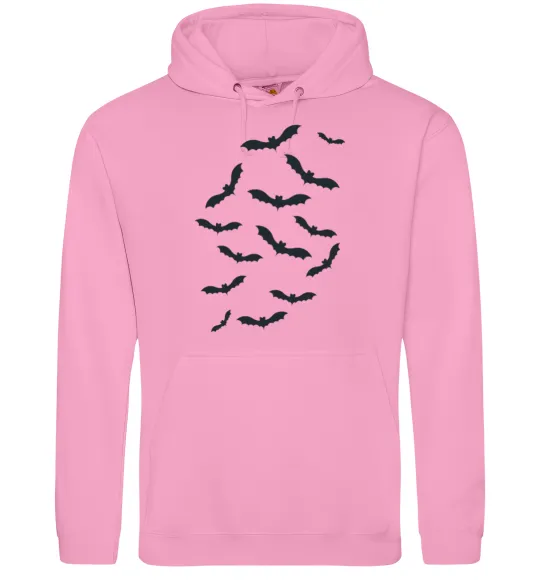 Мужская толстовка (худи) bats Розовый фото