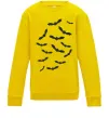 Детский Свитшот bats Солнечно желтый фото