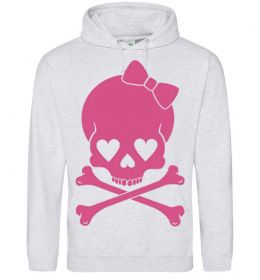 Чоловіча толстовка (худі) skull girl Чоловіча толстовка (худі) skull girl