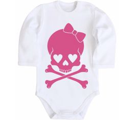Дитячий бодік skull girl