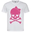Мужская футболка skull girl Белый Мужская футболка skull girl Белый фото