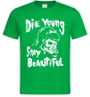 Чоловіча футболка die yong stay beautiful Зелений Чоловіча футболка die yong stay beautiful Зелений фото