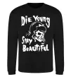 Свитшот die yong stay beautiful Черный Свитшот die yong stay beautiful Черный фото