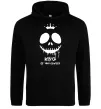 Чоловіча толстовка (худі) King of halloween Чорний Чоловіча толстовка (худі) King of halloween Чорний фото