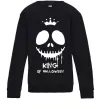 Детский Свитшот King of halloween Черный Детский Свитшот King of halloween Черный фото