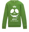 Детский Свитшот King of halloween Лаймовый Детский Свитшот King of halloween Лаймовый фото