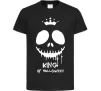 Дитяча футболка King of halloween Чорний Дитяча футболка King of halloween Чорний фото