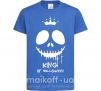 Дитяча футболка King of halloween Яскраво-синій фото