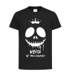 Детская футболка King of halloween Черный фото