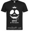 Мужская футболка King of halloween Черный фото