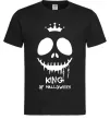 Мужская футболка King of halloween Черный фото