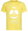 Мужская футболка King of halloween Лимонный фото