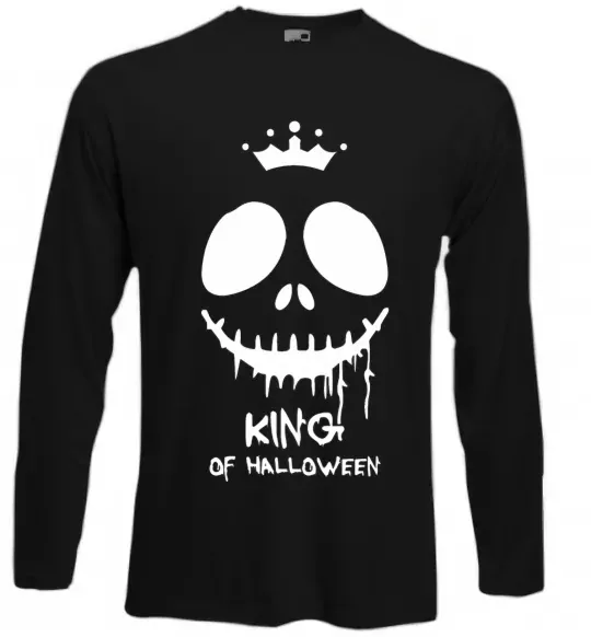Лонгслив King of halloween Черный фото