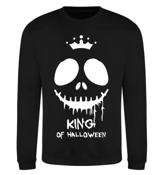 Свитшот King of halloween Черный фото