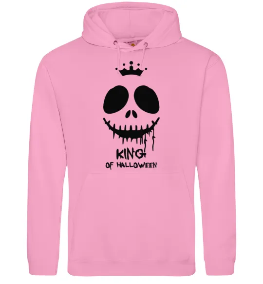 Чоловіча толстовка (худі) King of halloween Рожевий фото
