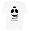 Футболка Оверсайз King of halloween Белый фото