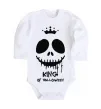 Детский боди King of halloween Белый фото