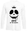 Лонгслив King of halloween Белый Лонгслив King of halloween Белый фото