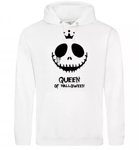 Жіноча толстовка (худі) Queen of halloween Білий фото