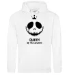 Жіноча толстовка (худі) Queen of halloween Білий фото