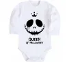 Детский боди Queen of halloween Белый фото