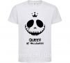 Дитяча футболка Queen of halloween Білий фото